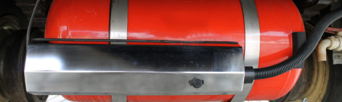 RV propane tank guide