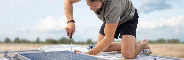 how to install solar panel on rv
