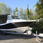 2013 Seaswirl STRIPER 2601 , 2020 Twin Yamaha 200-HP w/Tandem Trailer-Thumbnail