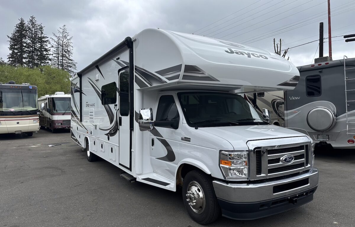 2021 Jayco GREYHAWK 29MV Class-C, 2-Slide-Outs, Low Miles, Auto Leveling-Image