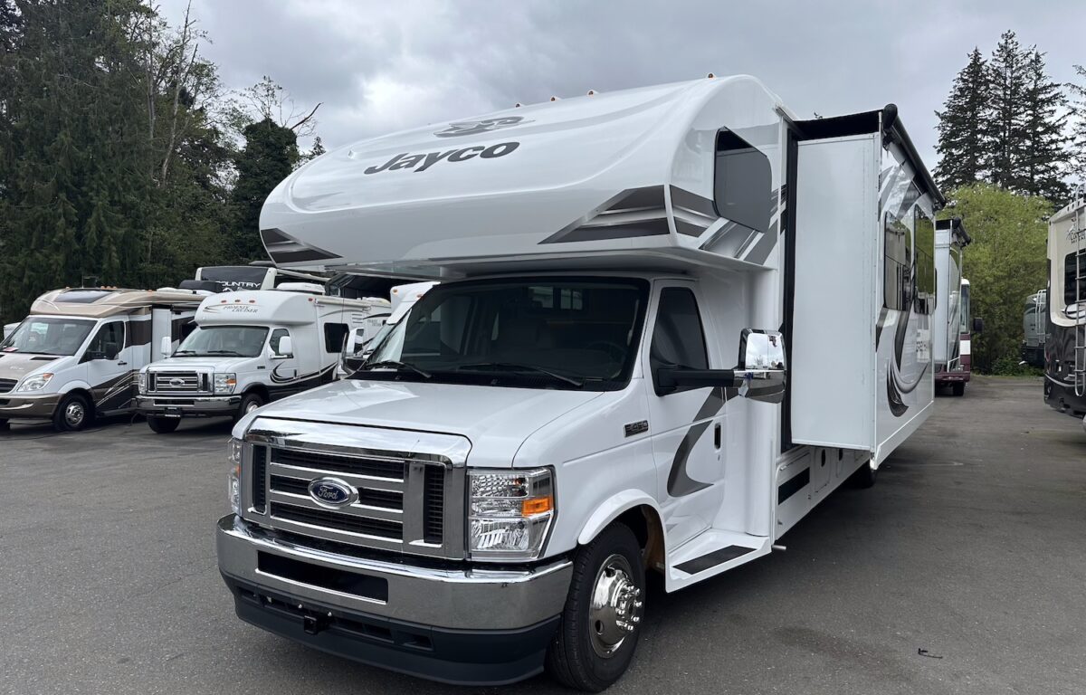 2021 Jayco GREYHAWK 29MV Class-C, 2-Slide-Outs, Low Miles, Auto Leveling-Image