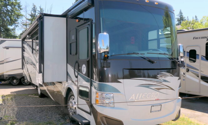 2014 ALLEGRO RED 33AA Bus, by Tiffin Motorhomes, 340HP Diesel, Quad-Slides-Image