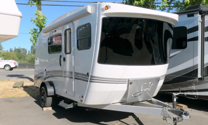 2020 SOL HORIZON Travel Trailer, By inTech, Sleeps-4, Panoramic Window-Image