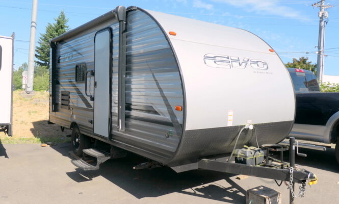 2021 Forest River EVO 177BQ Travel Trailer, Non-Slide, Bunk Beds-Image