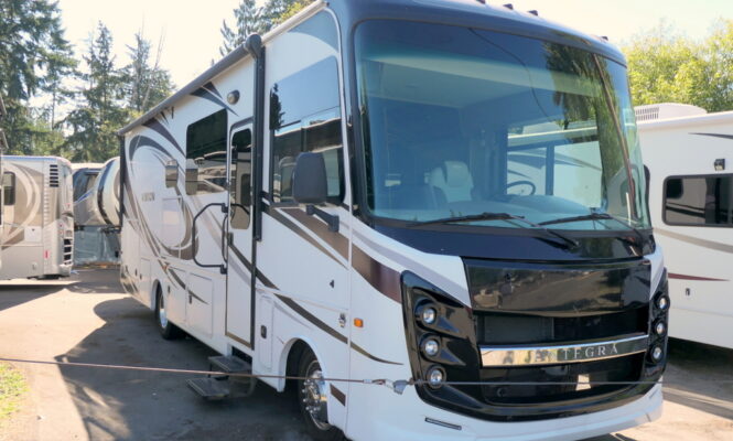 2019 VISION 29S Class-A, by Entegra Coach, Cab-Bunk, Low Miles, Wall-Slide-Image