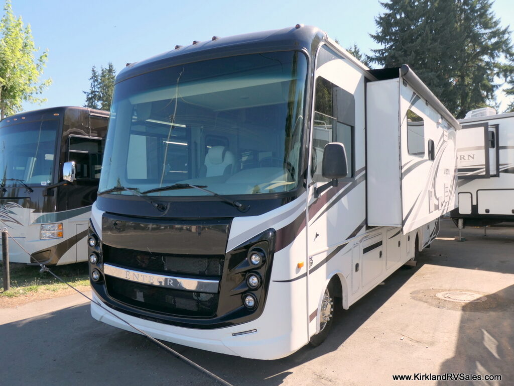 2019 VISION 29S Class-A, by Entegra Coach, Cab-Bunk, Low Miles, Wall-Slide-Image
