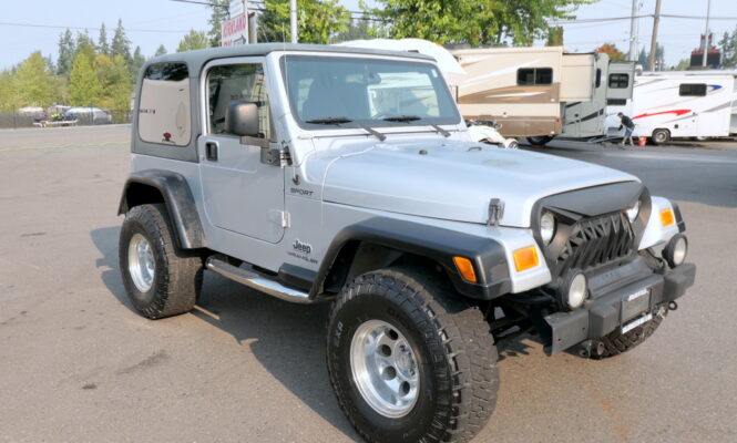 2004 Jeep Wrangler Sport TJ 4×4, Tow Vehicle-Image
