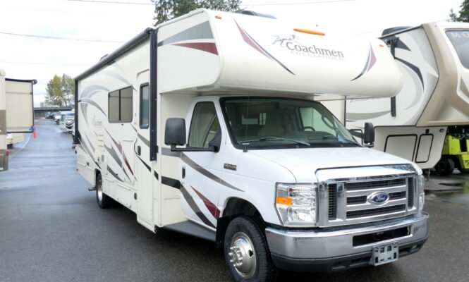 2018 Coachmen FREELANDER 28BH Class-C, Bunks, 2-Slides, Low Miles!-Image