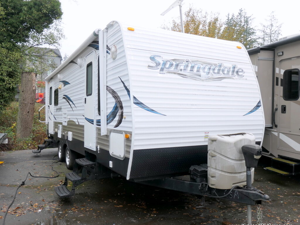 2012 Keystone SPRINGDALE 266RLSSRWE Travel Trailer, Slide-Out, Clean!-Image