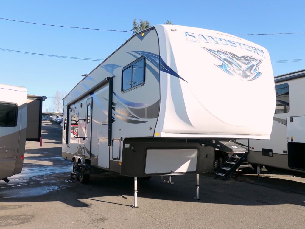 2018 SANDSTORM F286SLR G-Series Toy Hauler, By Forest River, Generator, 2-Slides-Image