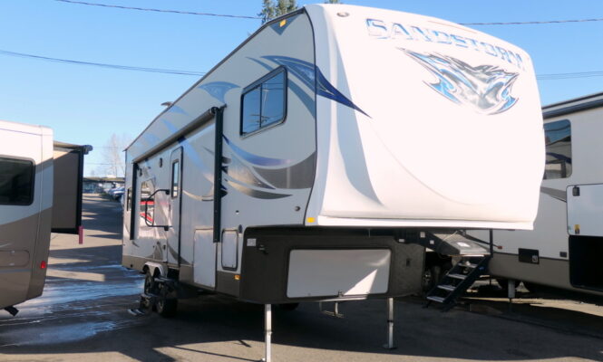 2018 SANDSTORM F286SLR G-Series Toy Hauler, By Forest River, Generator, 2-Slides-Image