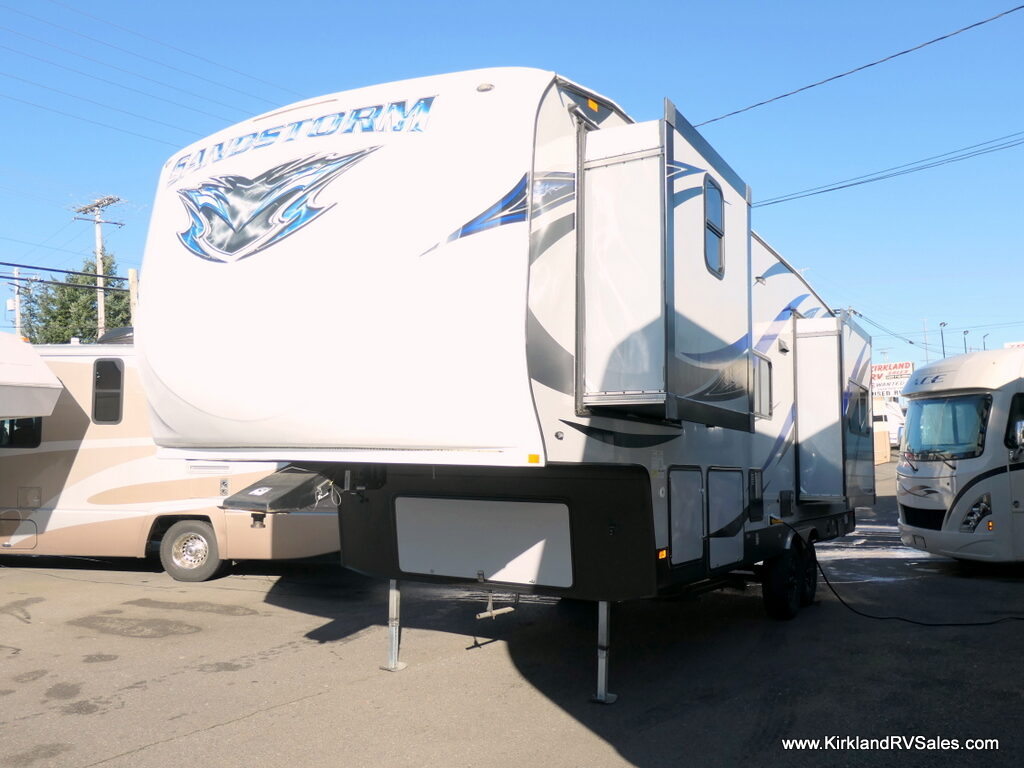 2018 SANDSTORM F286SLR G-Series Toy Hauler, By Forest River, Generator, 2-Slides-Image