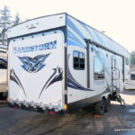 2018 SANDSTORM F286SLR G-Series Toy Hauler, By Forest River, Generator, 2-Slides-Thumbnail