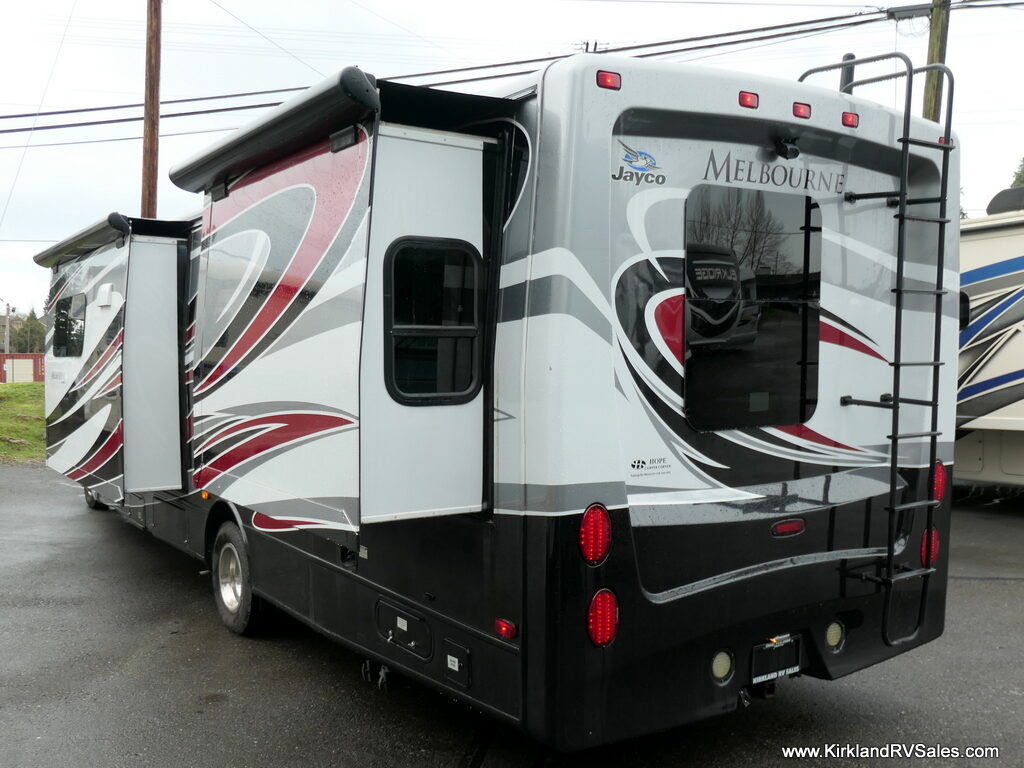 2014 Jayco MELBOURNE 29D Class-B+, Automatic Jacks, Paint, 3-Slide-Outs-Image