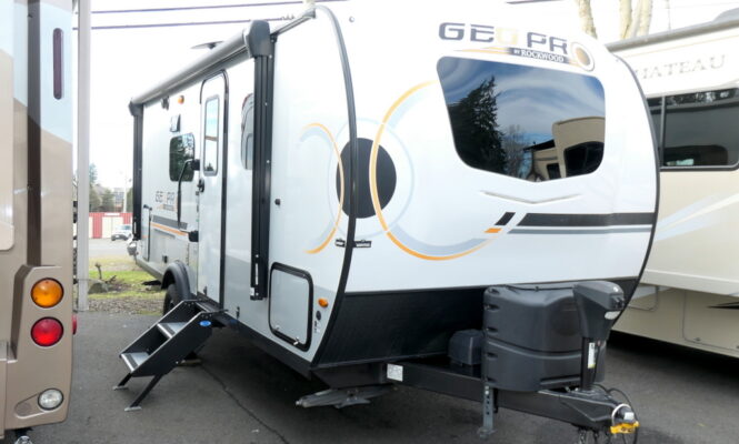 2022 Rockwood GEO PRO G20FBS Travel Trailer, By Forest River, Slide-Out, Solar-Image