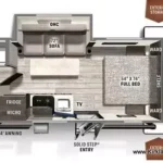 2022 Rockwood GEO PRO G20FBS Travel Trailer, By Forest River, Slide-Out, Solar-Thumbnail