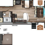 2022 Forest River SABRE 37FLL 5th Wheel, 4-Slide-Outs, Front Living, Double Loft!-Thumbnail