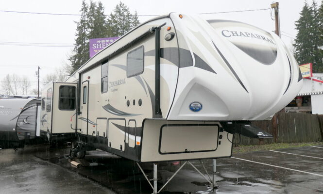 2017 Coachmen CHAPARRAL 390QSMB 5th Wheel, by Forest River, 4 Slide-Outs-Image