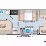 2019 Thor FOUR WINDS 22E Class-C, Low Miles, Sleeps-6, Non-Slide!-Thumbnail