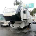 2018 Forest River SANIBEL 3651 5th Wheel, 3-Slide-Outs, Rear Living-Thumbnail