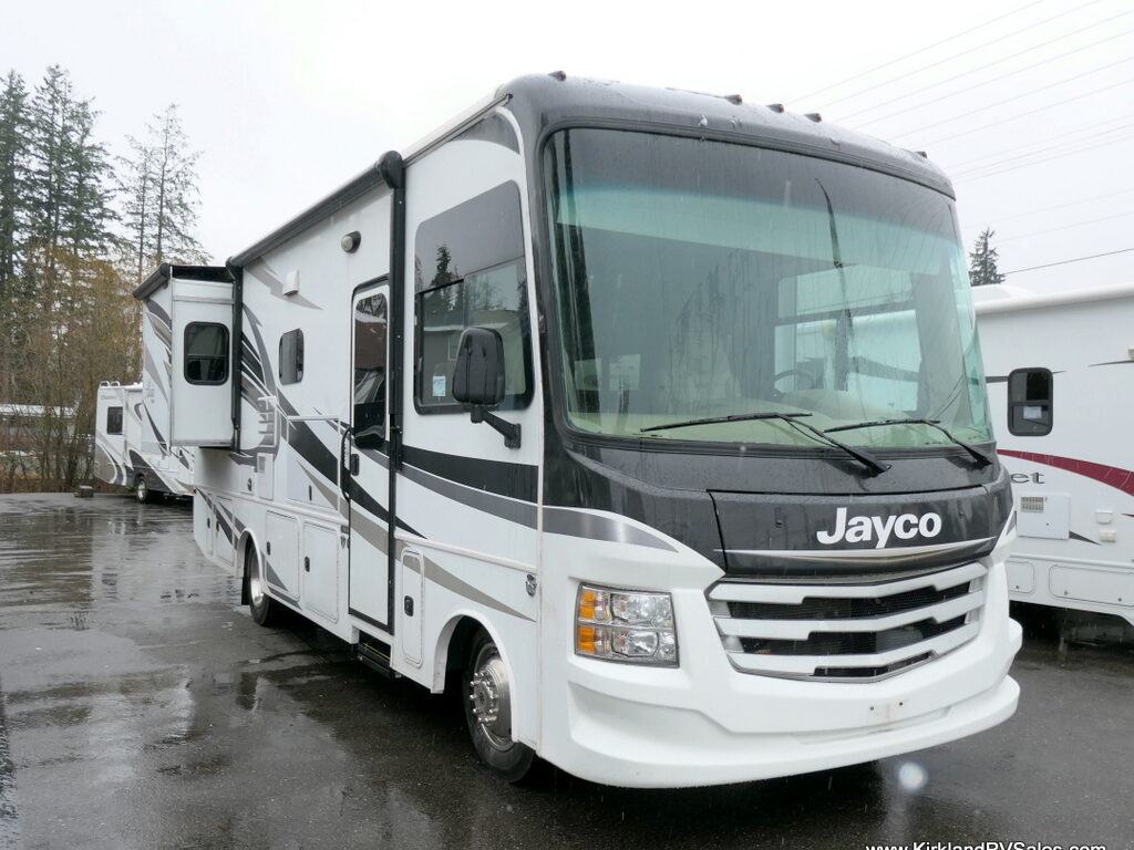 2019 Jayco ALANTE 26X Class-A Gas, 2-Slide-Outs, JRIDE,  Exterior Entertainment-Image