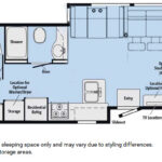 2016 Winnebago FORZA 34T Bus, 2-Slides, Full Paint, Cummins Diesel, Drop-Down Bed-Thumbnail
