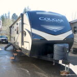 2019 COUGAR HALF-TON 26RBSWE Travel Trailer by Keystone RV, Slide-Out, Clean!-Thumbnail