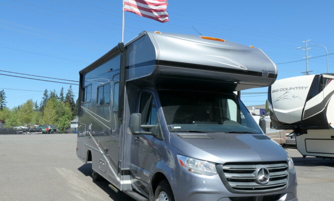 2020 Winnebago VITA 24F Class-C, Sprinter Diesel, Slide-Out, Full Paint!-Image