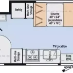2020 Winnebago VITA 24F Class-C, Sprinter Diesel, Slide-Out, Full Paint!-Thumbnail