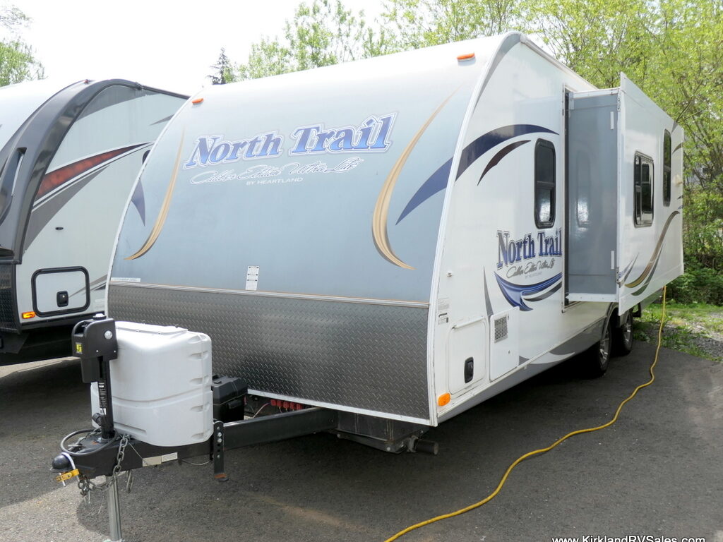 2013 Heartland NORTH TRAIL 24RBS Travel Trailer, Slide-Out, Caliber Edition-Image