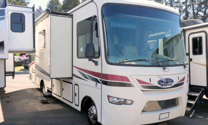 2015 Jayco PRECEPT 31UL Class-A, 3-Slide-Outs, Dual AC’s, 5.5K Generator-Image