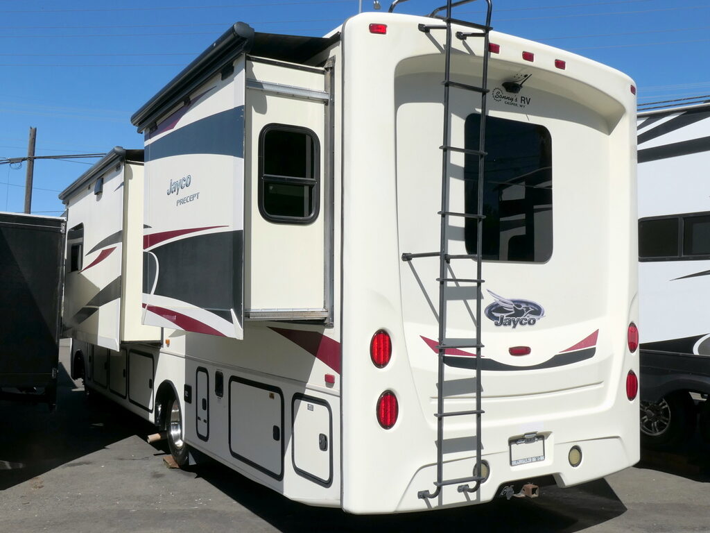 2015 Jayco PRECEPT 31UL Class-A, 3-Slide-Outs, Dual AC’s, 5.5K Generator-Image