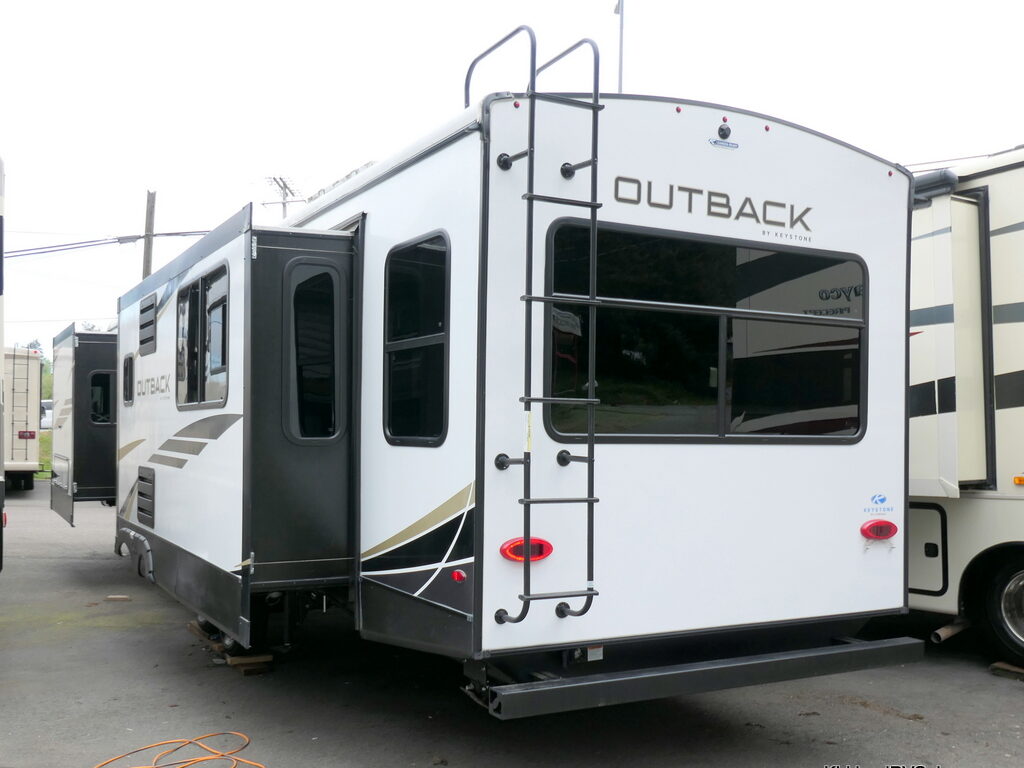 2022 Keystone RV OUTBACK 330RL Travel Trailer, 3-Slide-Outs, Arctic Barrier-Image
