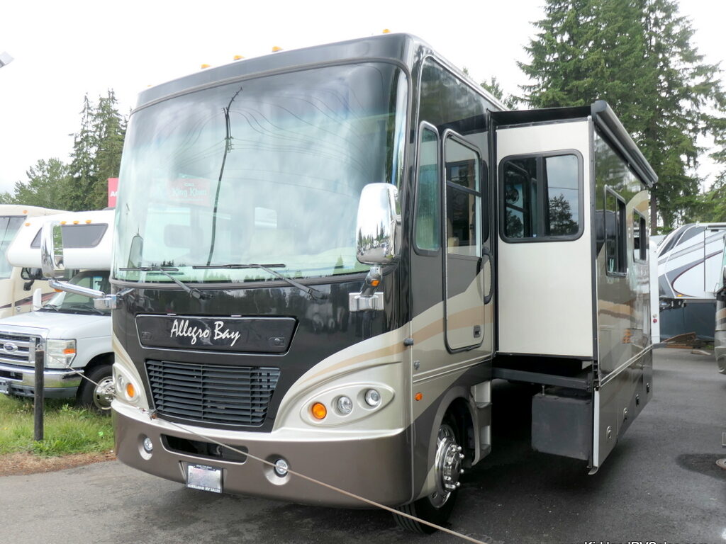 2009 Tiffin ALLEGRO BAY 35TSB Class-A, 3-Slide-Outs, 7K Generator, Full Body Paint-Image