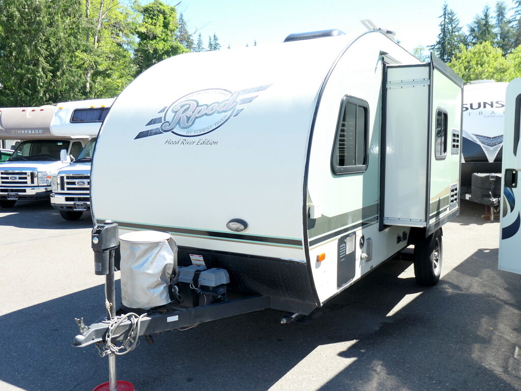 2016 Forest River RPOD 183G Travel Trailer, Hood River Edition, Exterior Kitchenette, Slide-Out-Image