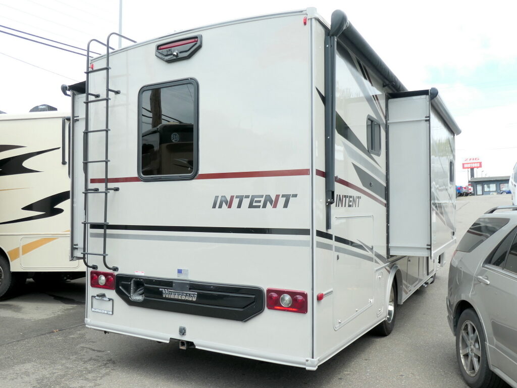2020 Winnebago INTENT 28Y Class-A, 3-Slides, Low Miles, Exterior Kitchenette-Image