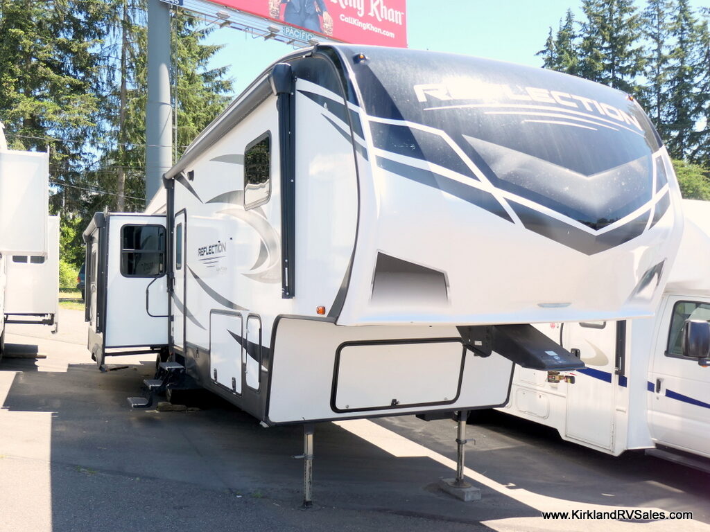 2020 Grand Design REFLECTION 337RLS 5th Wheel, 3-Slide-Outs, Arctic Package, King Bed-Image
