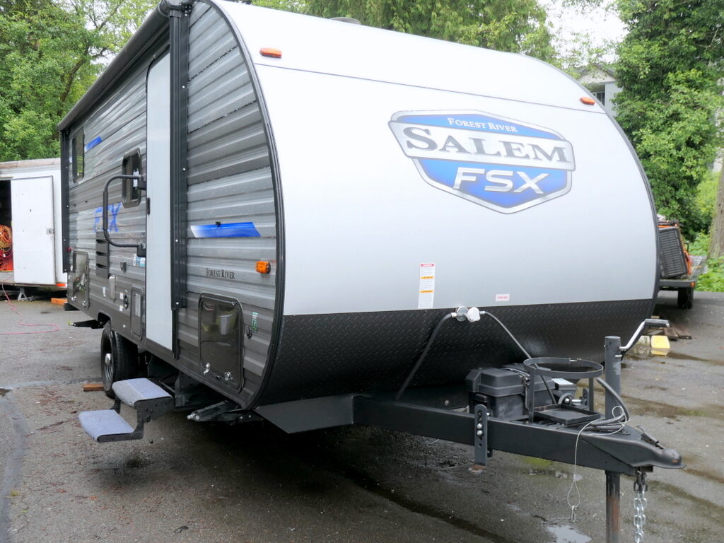 2021 Forest River SALEM FSX 178BHSK Travel Trailer, Bunk Beds, Hitch Included-Image