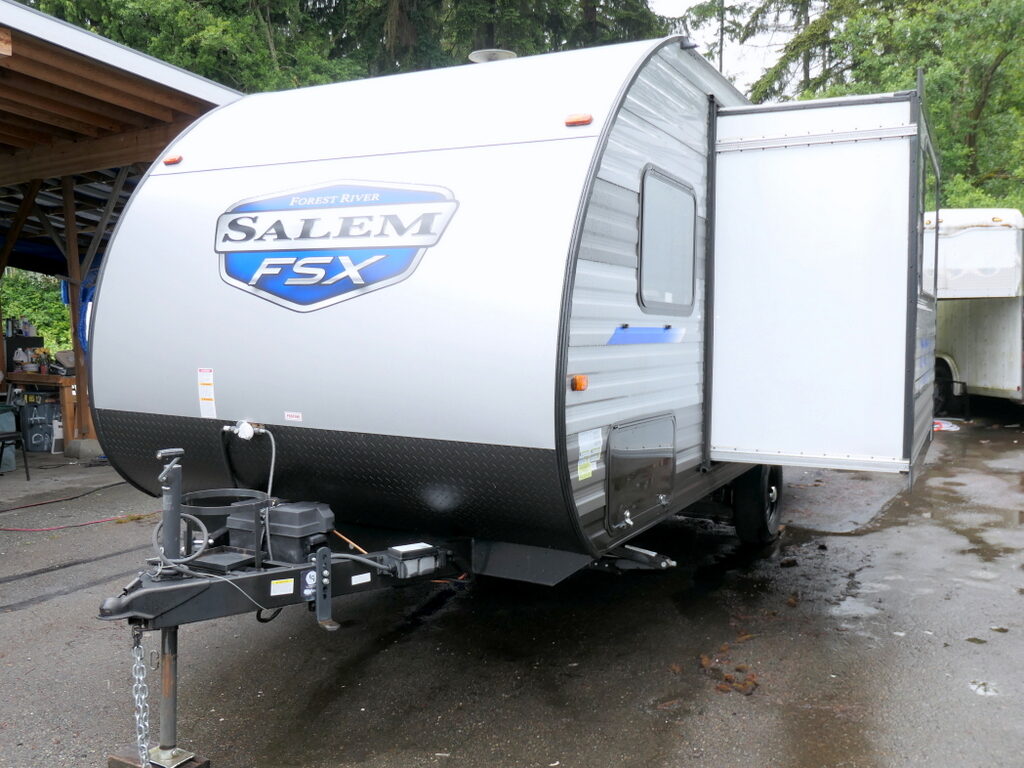 2021 Forest River SALEM FSX 178BHSK Travel Trailer, Bunk Beds, Hitch Included-Image
