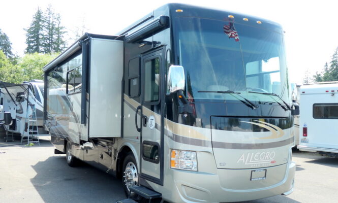 2015 ALLEGRO RED 33AA Bus by Tiffin Motorhomes, 340HP Diesel, Quad-Slides-Image