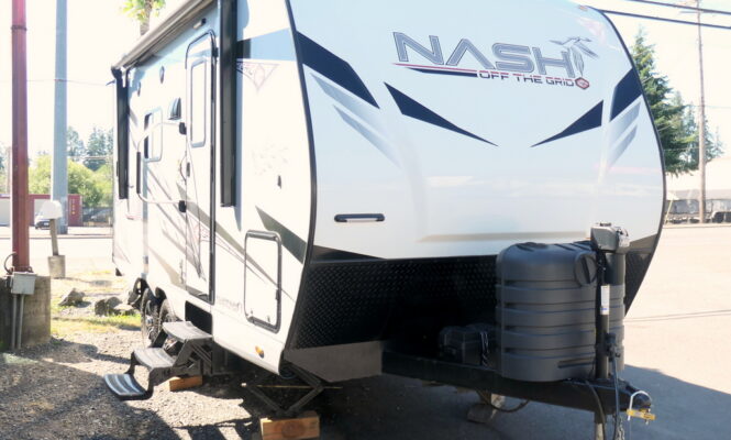 2022 Northwood NASH 17K Travel Trailer, Off The GRID, Four Seasons, Solar-Image
