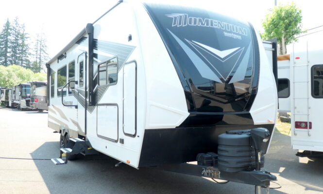 2023 MOMENTUM G-Class 25G Toy Hauler, By Grand Design, 2-Slides, Generator, Solar-Image