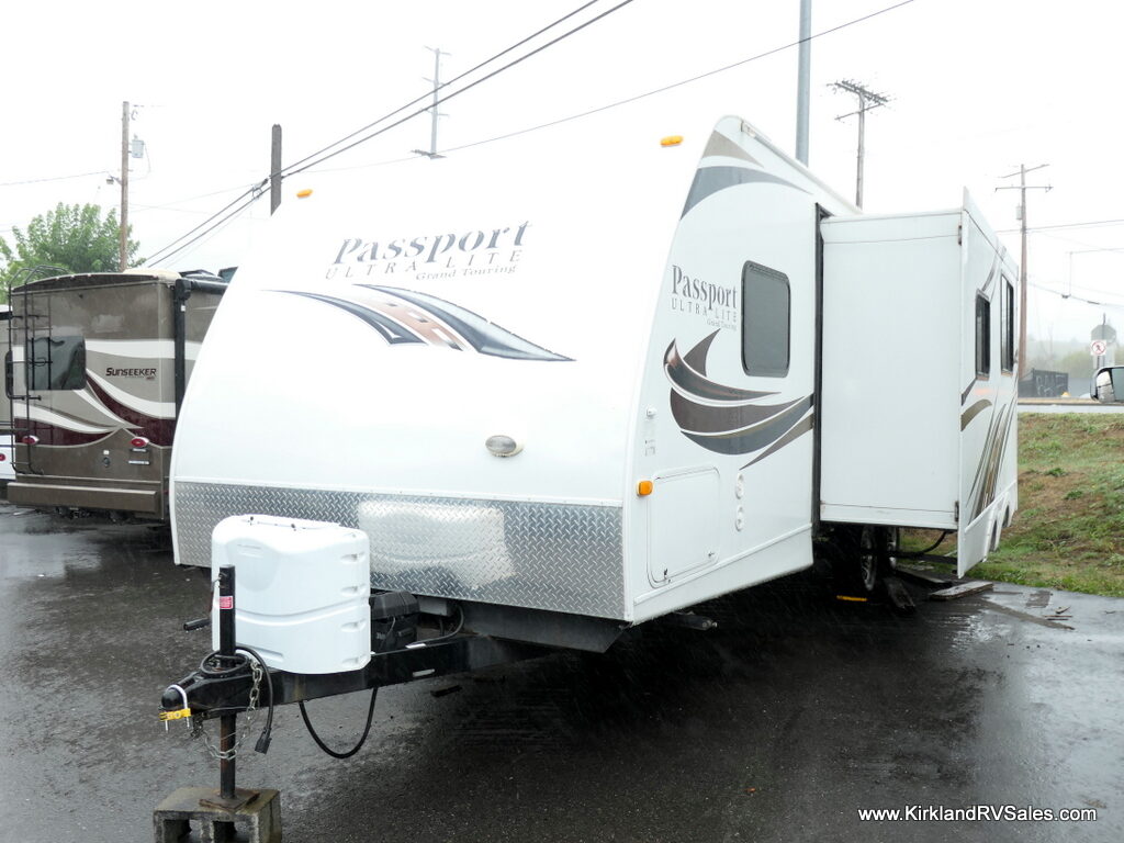 2014 Keystone PASSPORT 2650BH Travel Trailer, Grand Touring, Bunk Beds, Slide-Out-Image