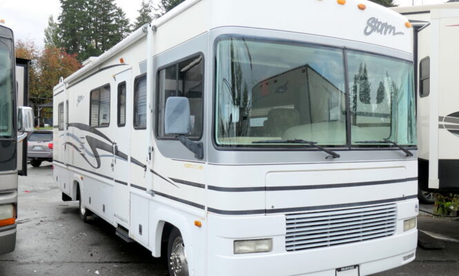 2002 Fleetwood STORM 30H Class-A, Workhorse, 5.5K Generator!-Image