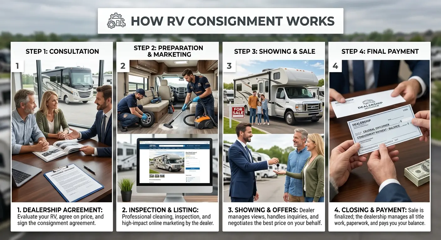 how does consignment work for rv