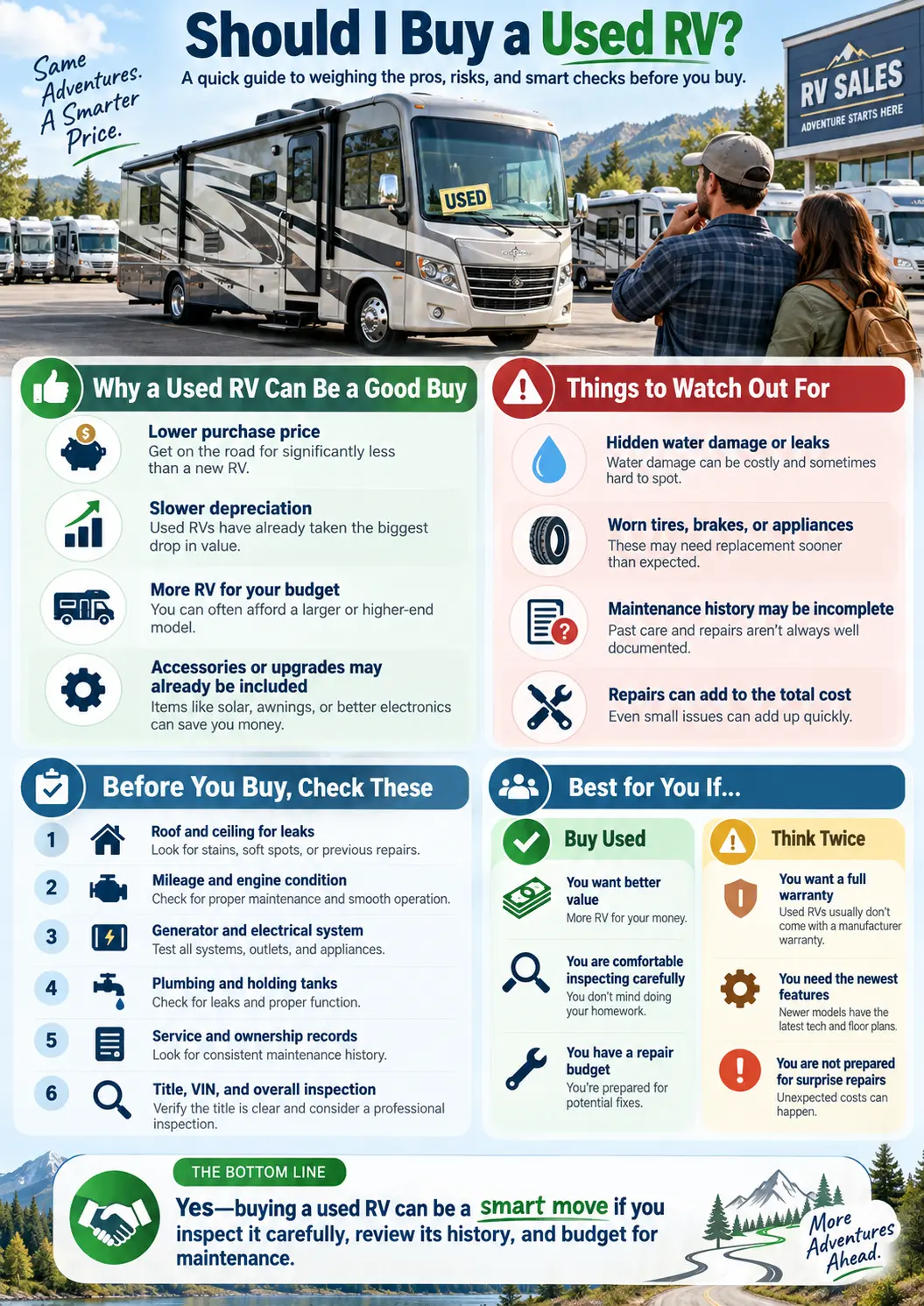 should i buy a new or used rv